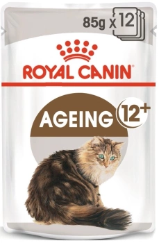 ROYAL CANIN Ageing +12 12x85g υγρή ζελατίνα για ώριμες γάτες