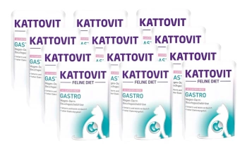 Kattovit Gastro σολομός 12x85g φακελάκι