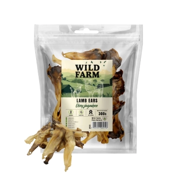 WILD FARM αυτιά αρνιού 300g λιχουδιές για σκύλους