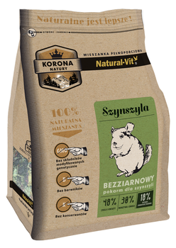 KORONA NATURY Natural-Vit τροφή για τσιντσιλά 1.6kg