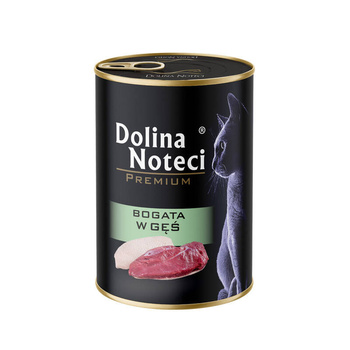 Dolina Noteci Premium για γάτες πλούσιο σε χήνα 400g