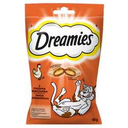 DREAMIES Σνακ για γάτες με κοτόπουλο 60g