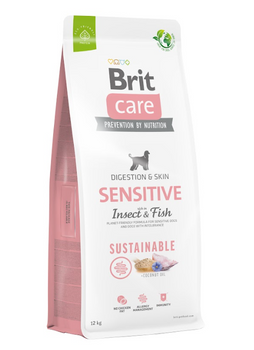 BRIT CARE Sustainable Sensitive Insect & Fish 12kg + Δωρεάν έκπληξη!