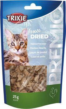 TRIXIE Premio Αποξηραμένες καρδιές κοτόπουλου 25g