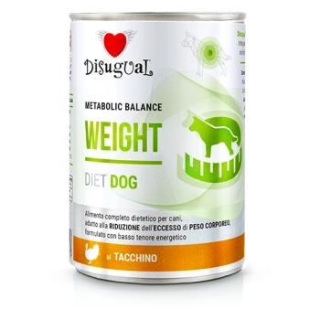 Disugual Karma υγρή τροφή για σκύλους Κτηνιατρική WEIGHT Γαλοπούλα (ενήλικες) 400g