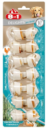 8in1 Delights Pro Dental Chew Bone για σκύλους Κοτόπουλο XS 7pcs
