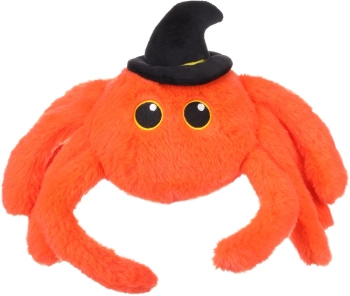 Φλαμίνγκο αποκριάτικο παιχνίδι για σκύλους Πορτοκαλί αράχνη