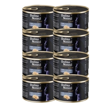 DOLINA NOTECI Premium Αποστειρωμένο για γάτες πλούσιο σε φραγκόκοτες 6x185g