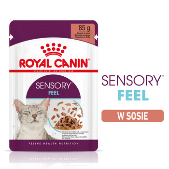 ROYAL CANIN Sensory Feel υγρή τροφή, κομμάτια σε σάλτσα 12x85g