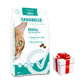 BOSCH Sanabelle Dental 8kg + Γάτα έκπληξη δωρεάν
