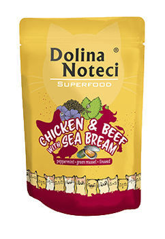 Dolina Noteci Superfood Κοτόπουλο και μοσχάρι με καναπέ 85g