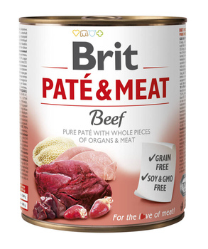 BRIT PATE & MEAT BEEF 6x800g