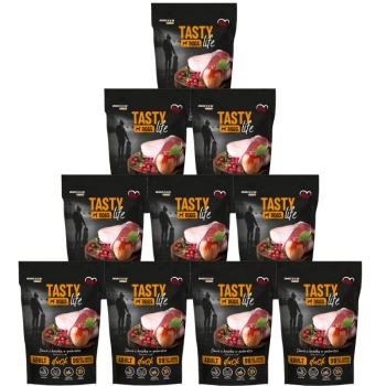 Tasty Dogs Life πιάτο ζελέ πάπιας 10x500g