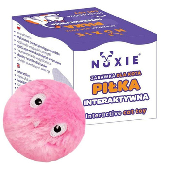 NUXIE Γάτα παιχνίδι μπάλα διαδραστικοί ήχοι catnip
