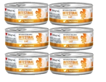 Disugual Υγρή Τροφή για Γάτες Veterinary INTESTINAL Γαλοπούλα (ενήλικη) 6x85g