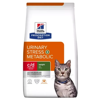 HILL'S PD Prescription Diet c/d Urinary Stress+ Metabolic Feline 3kg + ΈΚΠΛΗΞΗ ΓΙΑ ΤΗ ΓΆΤΑ