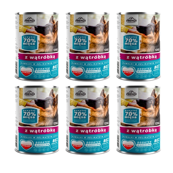 Κομμάτια Frendi σε λεπτή σάλτσα με συκώτι 6x1250g