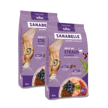 BOSCH Sanabelle Adult Στρουθοκάμηλος 2x8kg