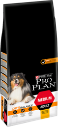 Purina Pro Plan Medium Adult Optibalance κοτόπουλο και ρύζι 14kg