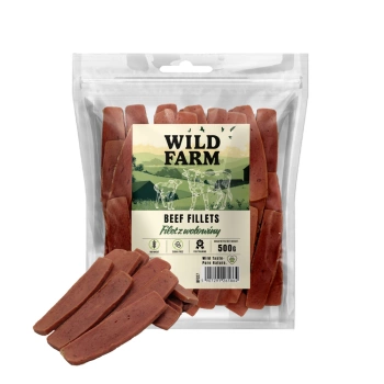 WILD FARM μοσχαρίσιο φιλέτο 500g λιχουδιές για σκύλους
