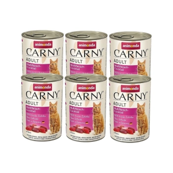 Animonda Cat Carny Adult Multi Meat Cocktail 6x400g