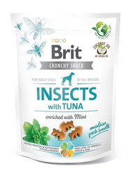 BRIT CARE Dog Crunchy Cracker Insects rich in Tuna 200g