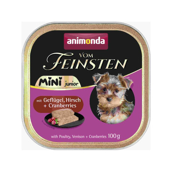 ANIMONDA Vom Feinsten mini junior πουλερικά/ελάφι 100g