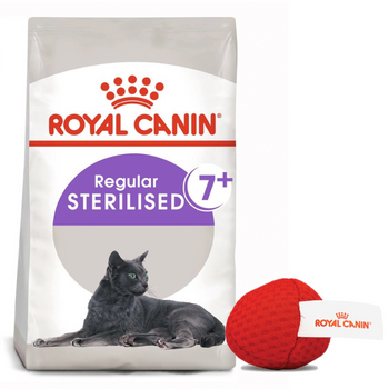 ROYAL CANIN Αποστειρωμένο +7 10kg + Royal Canin μπάλα για γάτες