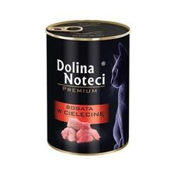Dolina Noteci Premium για γάτες πλούσιο σε μοσχαρίσιο κρέας 12x400g