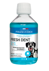 Zolux Francodex Fresh Dent Υγρό στοματικής υγιεινής για σκύλους και γάτες 250ml