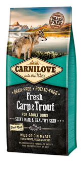 Carnilove Φρέσκος κυπρίνος πέστροφα ενηλίκων 2x12 kg