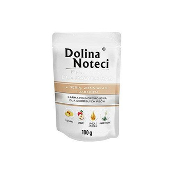 Dolina Noteci PREMIUM για σκύλους μικρών φυλών με πατάτες χήνας και μήλο 100 g