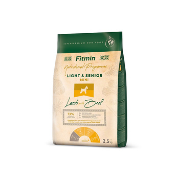 FITMIN Mini Light Senior Lamb&Beef 2.5kg