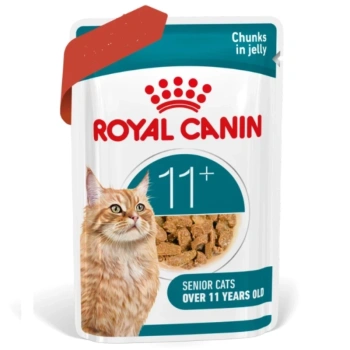 ROYAL CANIN υγρή τροφή για γάτες, Senior Ageing 11+, ζελέ 12x85 g