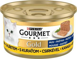 Purina Gourmet Gold Mousse με κοτόπουλο 85g