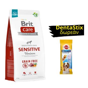 BRIT CARE Grain-free Sensitive Venison 12kg