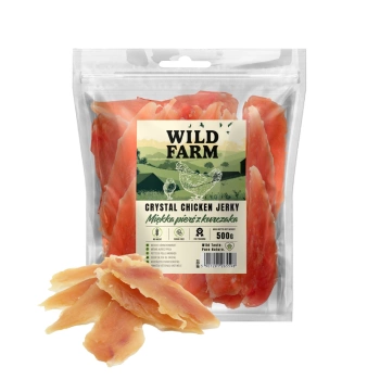WILD FARM Μαλακό στήθος κοτόπουλου 500g λιχουδιές για σκύλους
