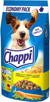 CHAPPI 9kg - ξηρά τροφή για σκύλους με πουλερικά και λαχανικά