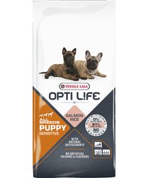 Versele-Laga Opti Life Puppy Sensitive Σολομός με ρύζι 12.5kg