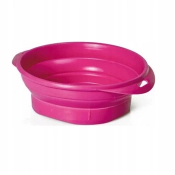Πτυσσόμενο λαστιχένιο μπολ για σκύλους για βόλτες 350 ml