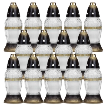 Πυρσός ταφόπλακας LUX 401C 21cm 14pcs
