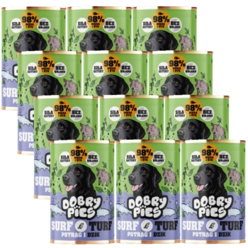 Πίτες Dobry με πέστροφα και αγριογούρουνο 12x400γρ