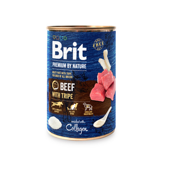Brit Premium by Nature Μοσχάρι με πατσά 6x400g