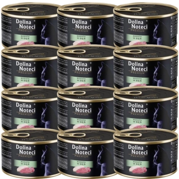 DOLINA NOTECI Premium για γάτες πλούσιο σε χήνα 12x185g