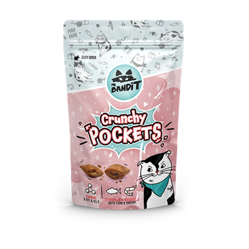 Mr Bandit Crunchy Pockets με τόνο και γαρίδες 40g