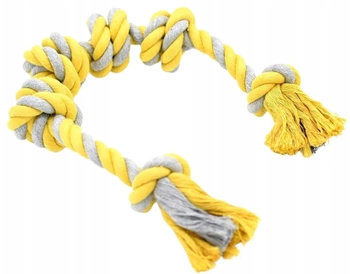 NUXIE Βαμβακερή ρυμούλκηση σκύλου με 4 κόμπους xxl 60cm