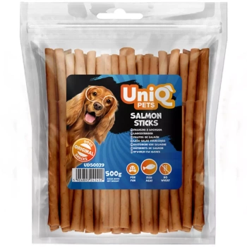 UNIQ PETS Λιχουδιές για σκύλους με σολωμό 500g