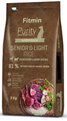 Fitmin Purity Rice Senior&Light Venison&Lamb 2kg