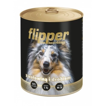 Dolina Noteci Flipper με μοσχάρι και πουλερικά 24x400g
