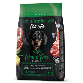 FITMIN For Life Lamb&Rice Mini 2.5kg